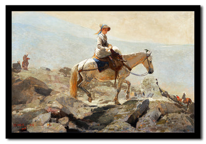 The Butterfly (1872) by Winslow Homer