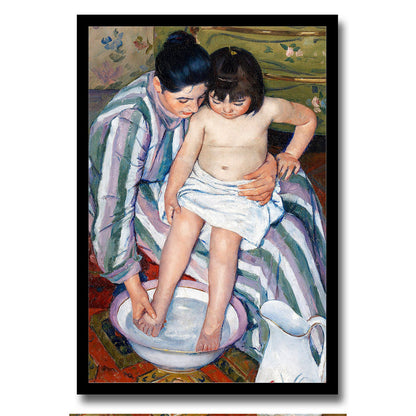 The Child’s Bath (1893) by Mary Casset