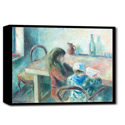 The Children (1880) Camille Pissarro - Buy Framed, Tapestry Hung, Border Wrapped, or Print Only, with Color Choice