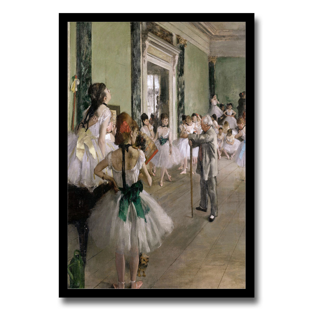 La Classe de danse (1875) by Edgar Degas