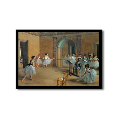 The Dance Foyer at the Opera by Edgar Degas