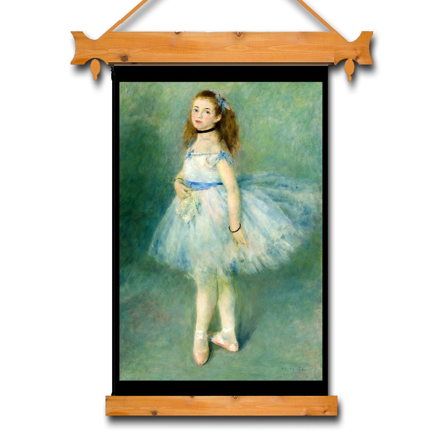 The Dancer (1874) by Pierre Renoir - Buy Print Only or Mounted with Choice of Accent Color