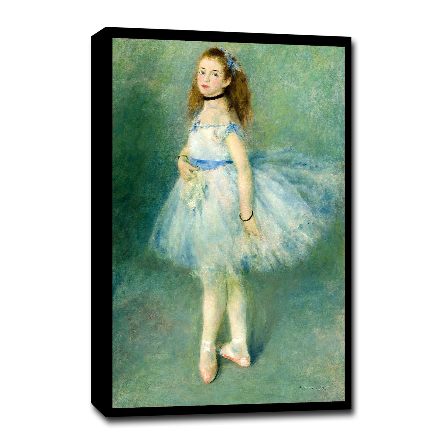 The Dancer (1874) by Pierre Renoir - Buy Print Only or Mounted with Choice of Accent Color