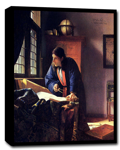 The Geographer (1669) by Johannes Vermeer