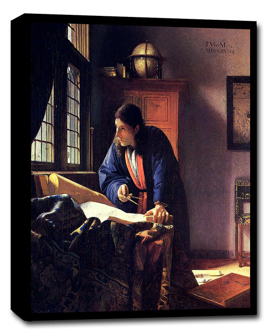 The Geographer (1669) by Johannes Vermeer