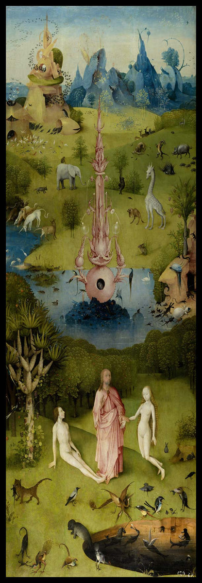 Garden of Earthly Delights by Hieronymus Bosch  | Choose Style | Size & Trim Color