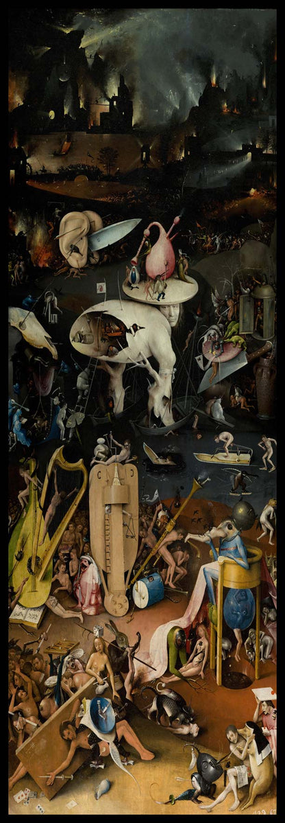 Garden of Earthly Delights by Hieronymus Bosch  | Choose Style | Size & Trim Color