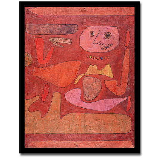 The Man of Confusion (1939) by Paul Klee - Buy Print Only or Mounted with Choice of Accent Color