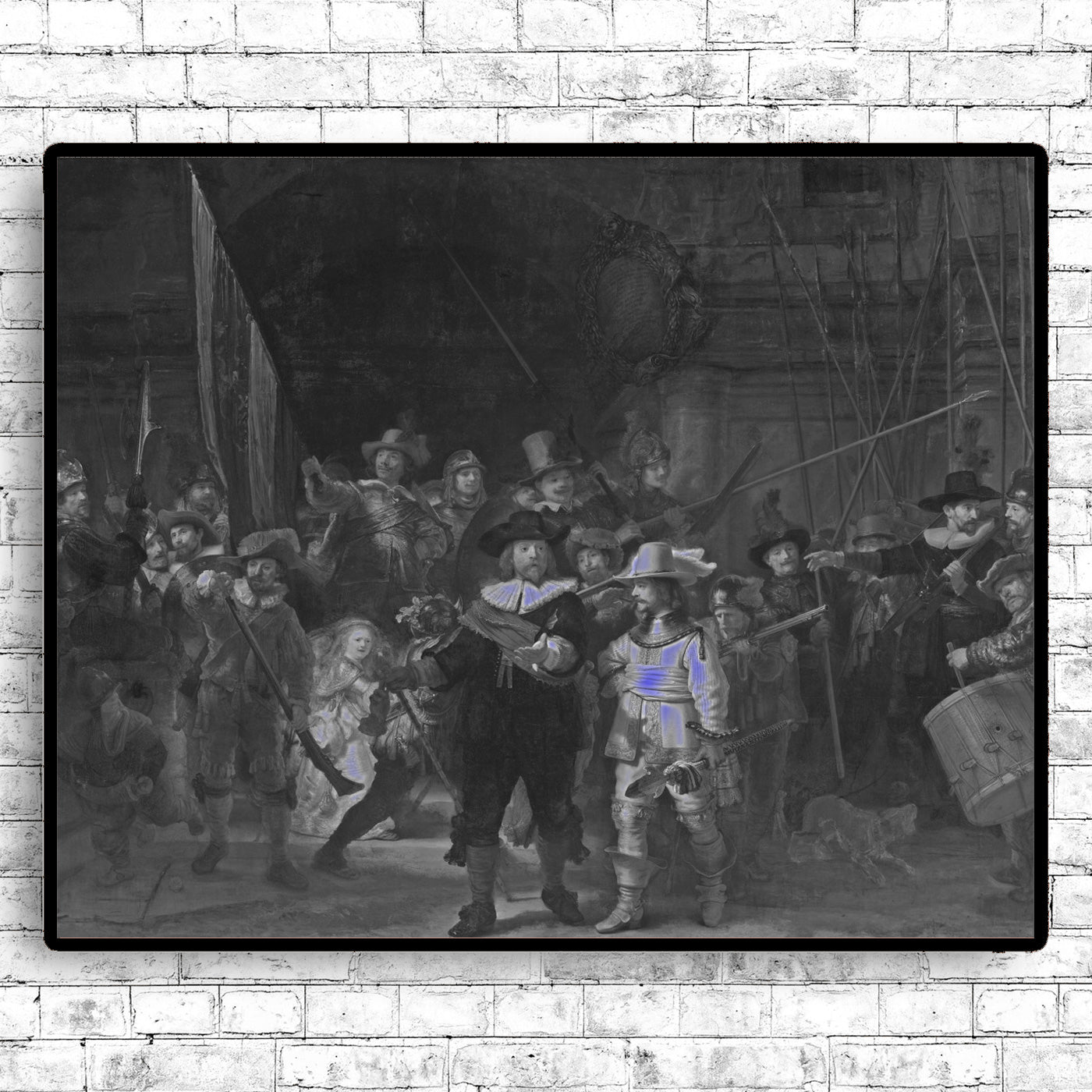 ZZ-The Night Watch by Rembrandt van Rijn 1642 - Through Filters