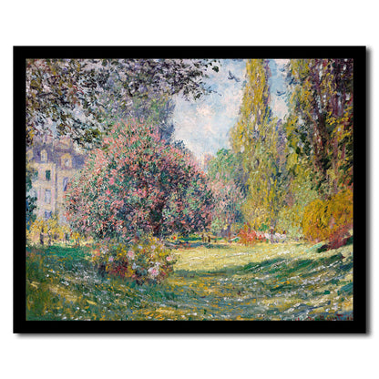 The Parc Monceau (1876) by Claude Monet