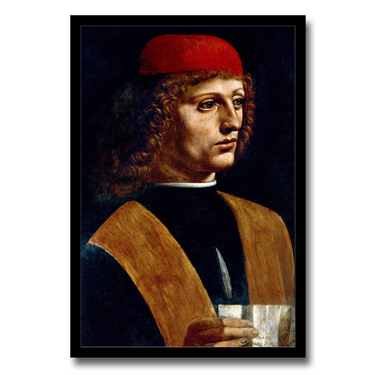 The Portrait of a Musician (circa 1483–1487) by Leonardo di Vinci