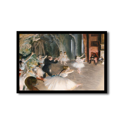 Waiting by Edgar Degas