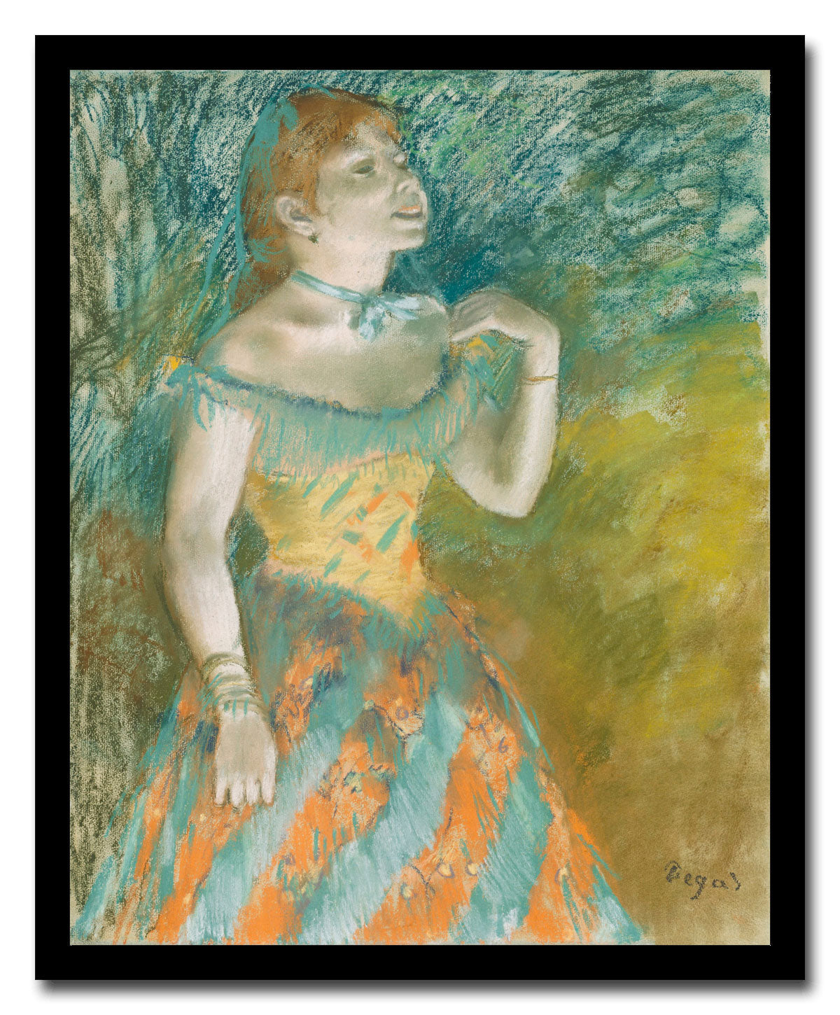 The Star (ca. 1879–1881) by Edgar Degas