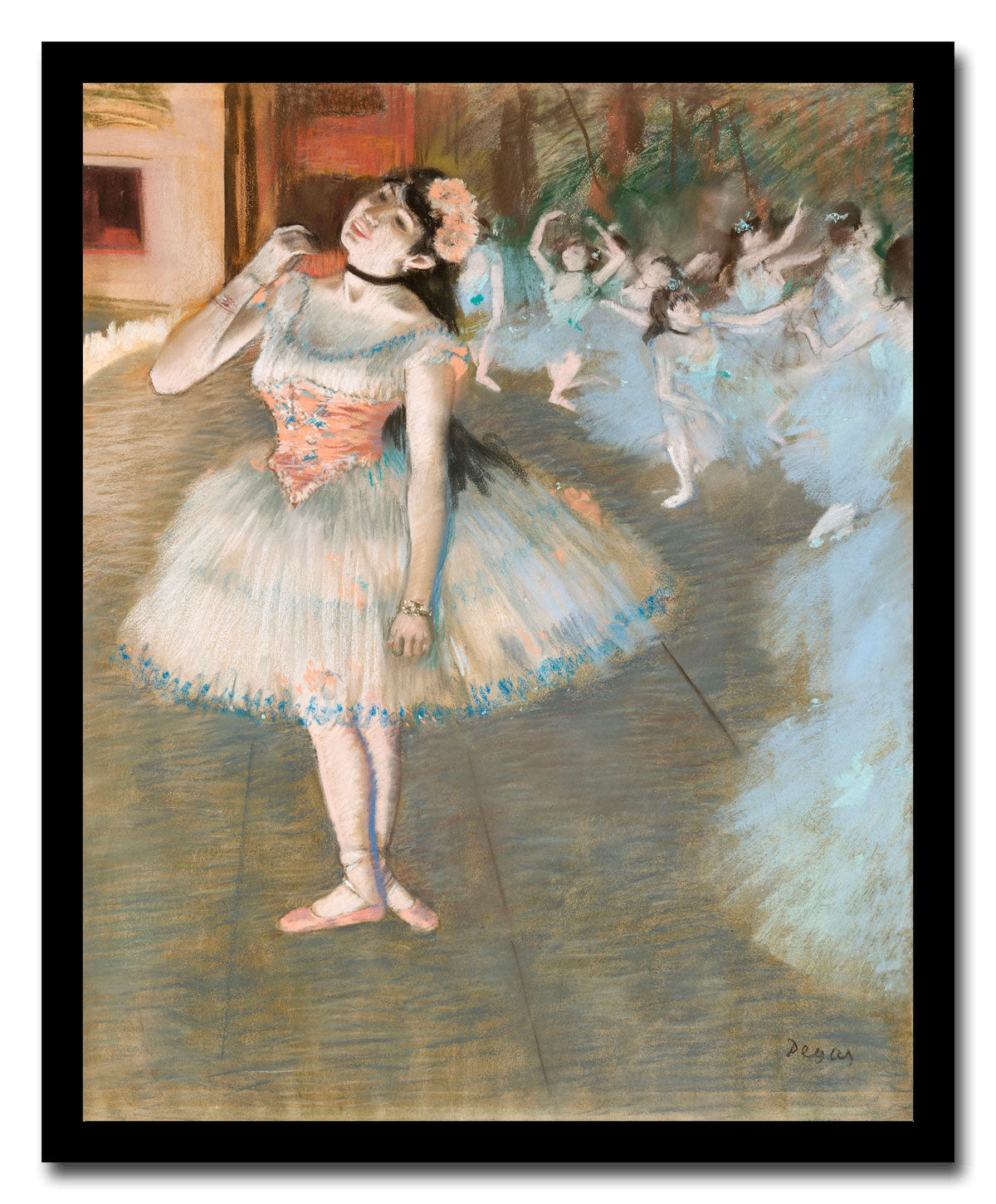 The Star (ca. 1879–1881) by Edgar Degas