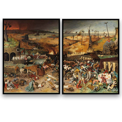 The Triumph of Death by Pieter Bruegel the Elder  | Choose Style | Size & Trim Color