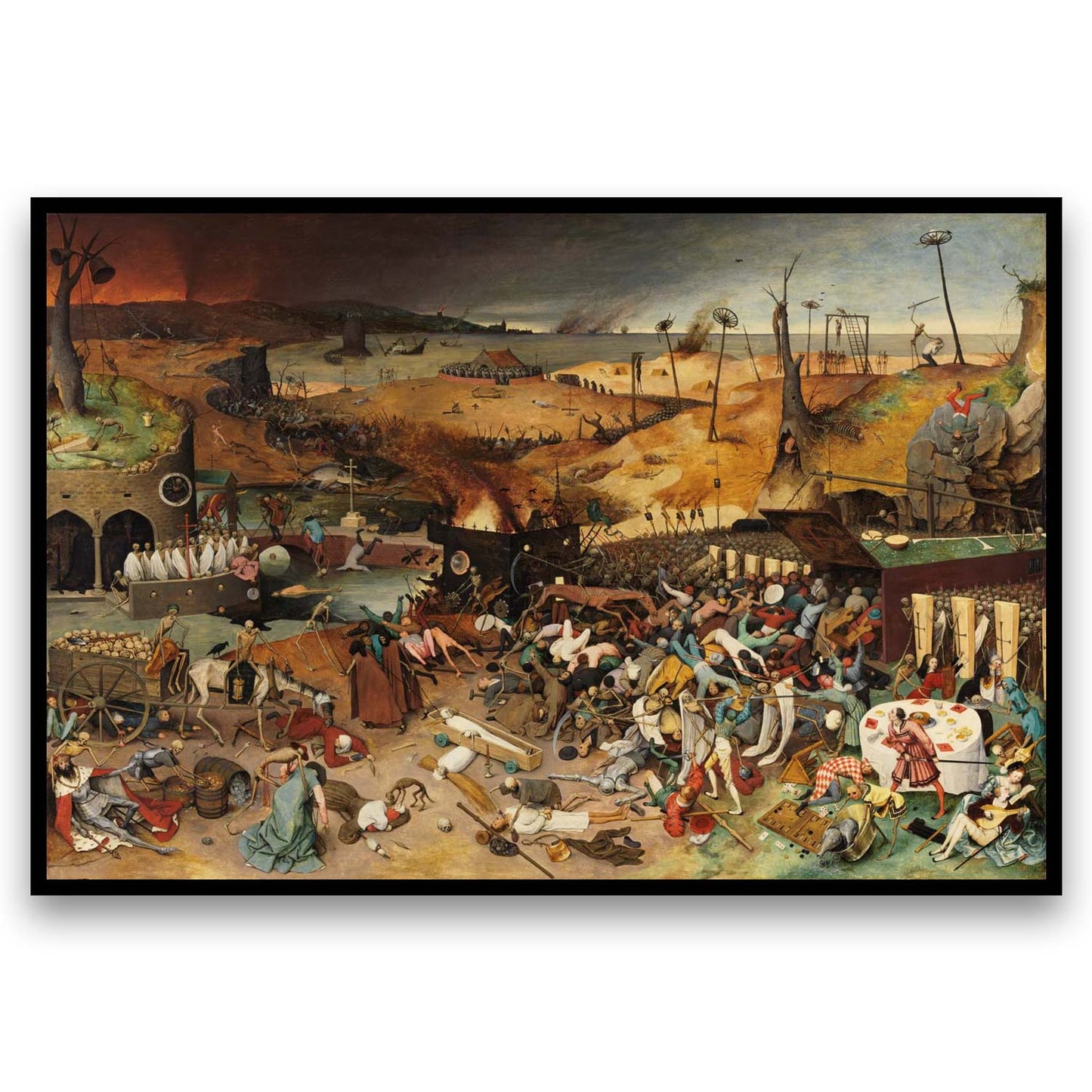 The Triumph of Death by Pieter Bruegel the Elder  | Choose Style | Size & Trim Color