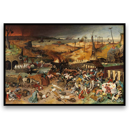 The Triumph of Death by Pieter Bruegel the Elder  | Choose Style | Size & Trim Color
