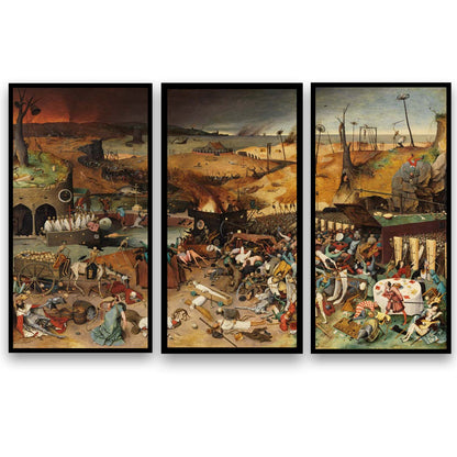 The Triumph of Death by Pieter Bruegel the Elder  | Choose Style | Size & Trim Color