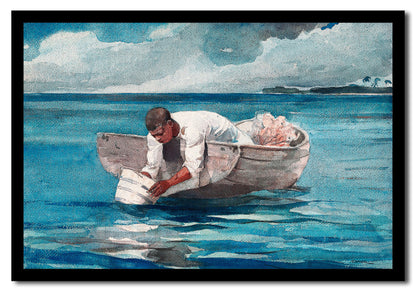 The Water Fan (ca. 1888–1889) by Winslow Homer