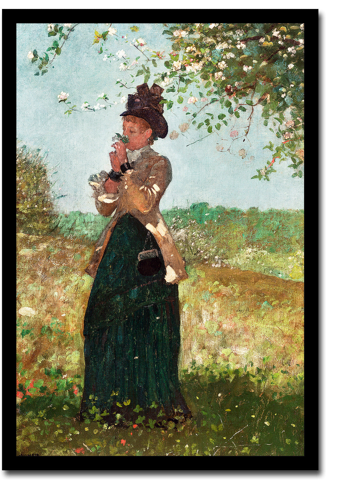 The Yellow Jacket (1879) by Winslow Homer
