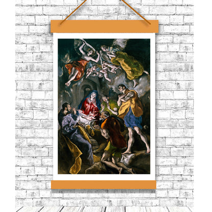 The Adoration of the Shepherds (1612-1614) by El Greco