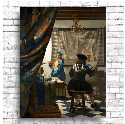 The Allegory of Painting by Johannes Vermeer