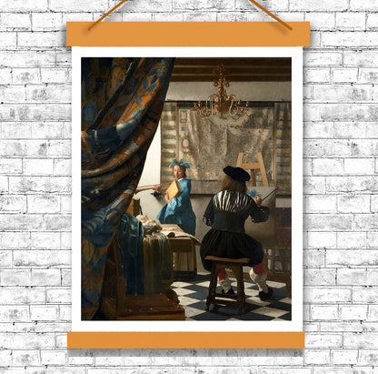 The Allegory of Painting by Johannes Vermeer