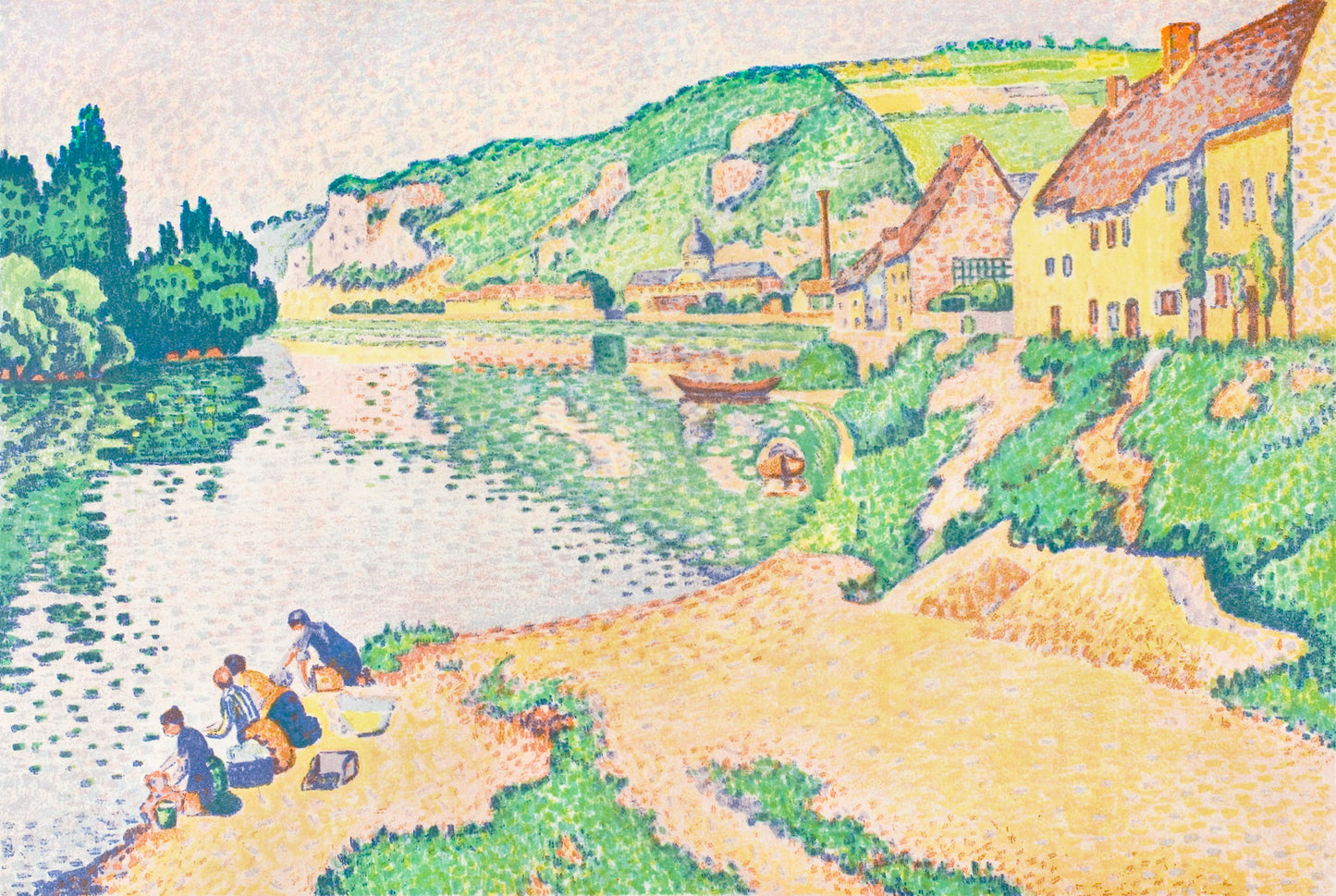 The Andelys (1895) by Paul Signac