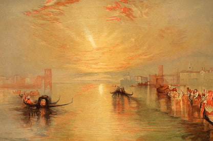 The Approach to Venice by J.M.W. Turner