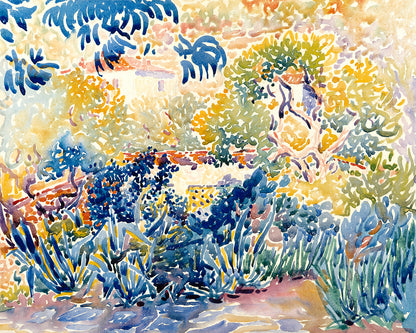 The Artist's Garden at Saint-Clair (1904–1905) by Henri Cross