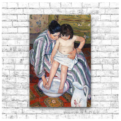 The Child’s Bath (1893) by Mary Casset