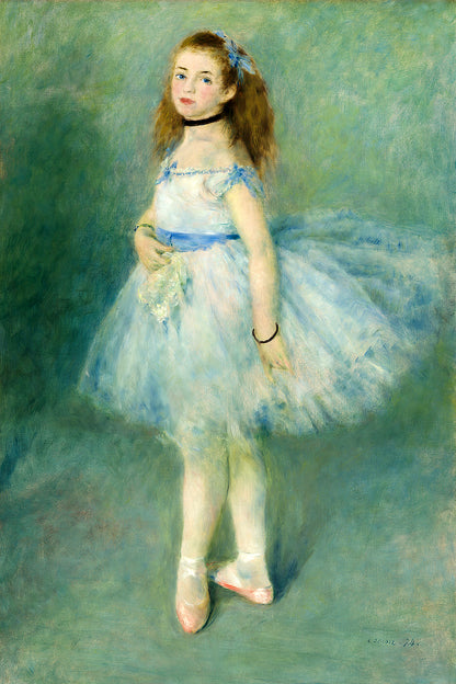 The Dancer (1874) by Pierre Renoir - Buy Print Only or Mounted with Choice of Accent Color