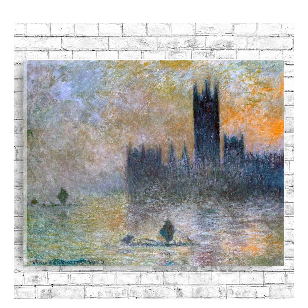 The Houses of Parliament (Effect of Fog) by Claude Monet