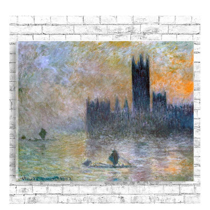 The Houses of Parliament (Effect of Fog) by Claude Monet