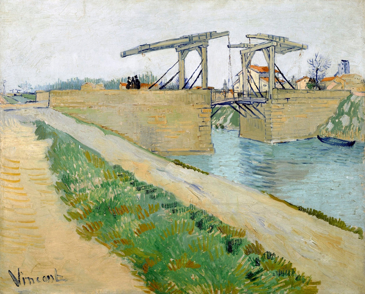 The Langlois Bridge (1888) by Vincent van Gogh