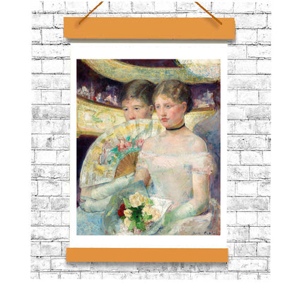 The Loge (1878–1880) by Mary Cassatt