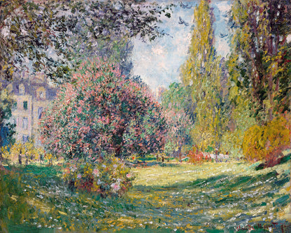 Gardens by Claude Monet