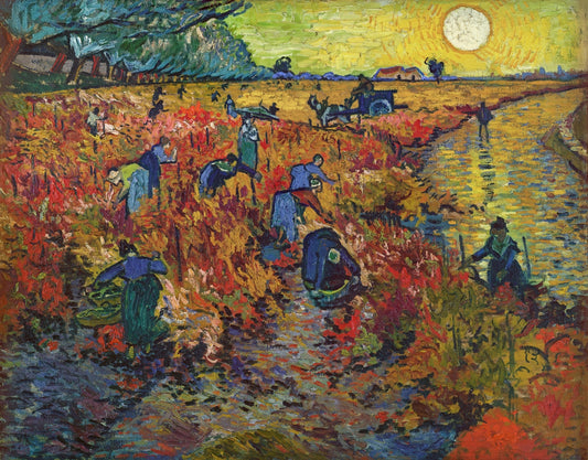 The Red Vineyard (1888) by Vincent van Gogh