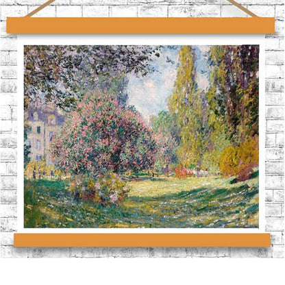 The Parc Monceau (1876) by Claude Monet