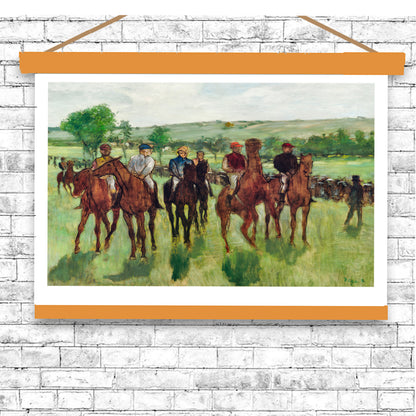 The Races (ca. 1871–1872) by Edgar Degas
