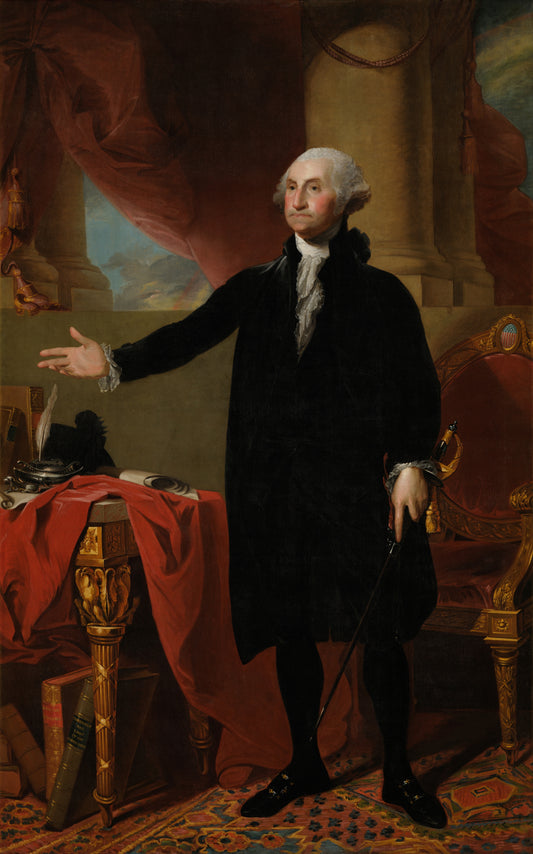 Portrait of George Washington by Stuart Lansdowne