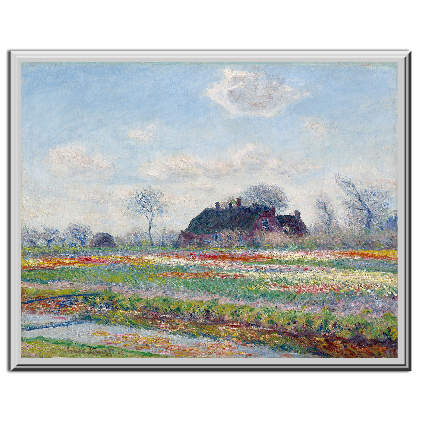 Tulip Fields at Sassenheim by Claude Monet