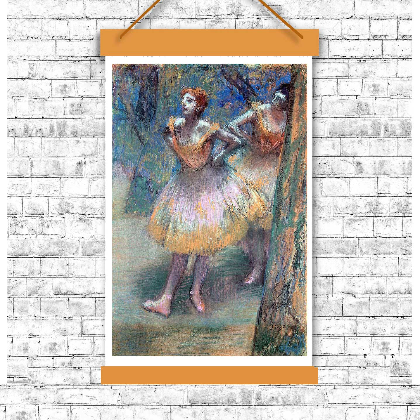 Two Dancers by Edgar Degas