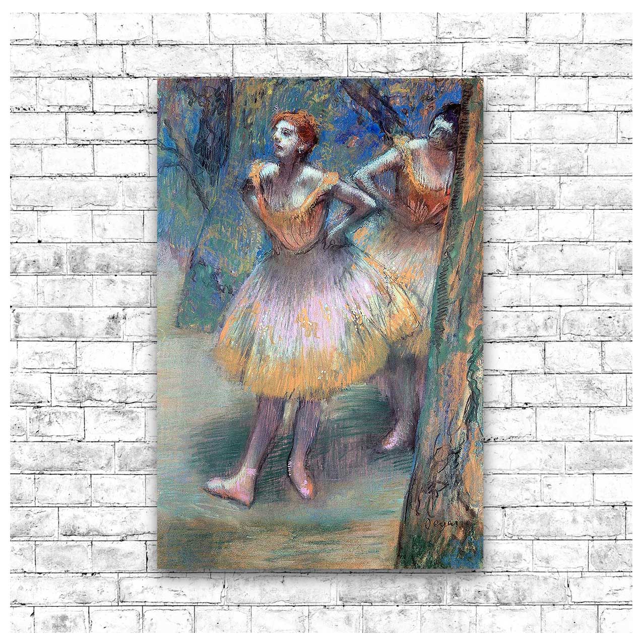 Two Dancers by Edgar Degas