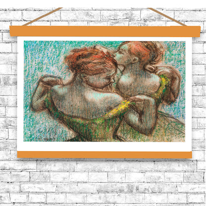 Two Dancers, Half–length by Edgar Degas