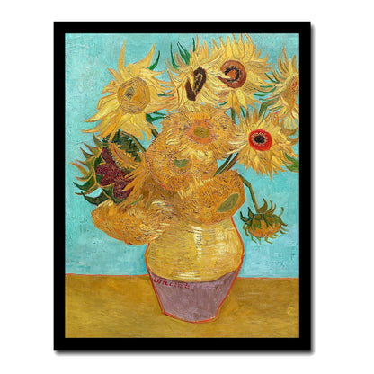 Vase with Twelve Sunflowers (1888–1889) by Vincent Van Gogh