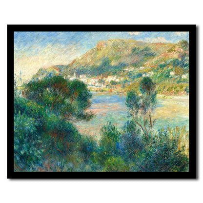 View of Monte Carlo from Cap Martin (c. 1884) by Pierre Renoir - Buy Print Only or Mounted with Choice of Accent Color
