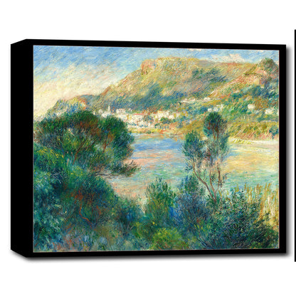 View of Monte Carlo from Cap Martin (c. 1884) by Pierre Renoir - Buy Print Only or Mounted with Choice of Accent Color