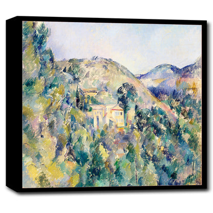 View of the Domaine Saint-Joseph (late 1880s) by Paul Cezanne - Buy Print Only or Mounted with Choice of Accent Color