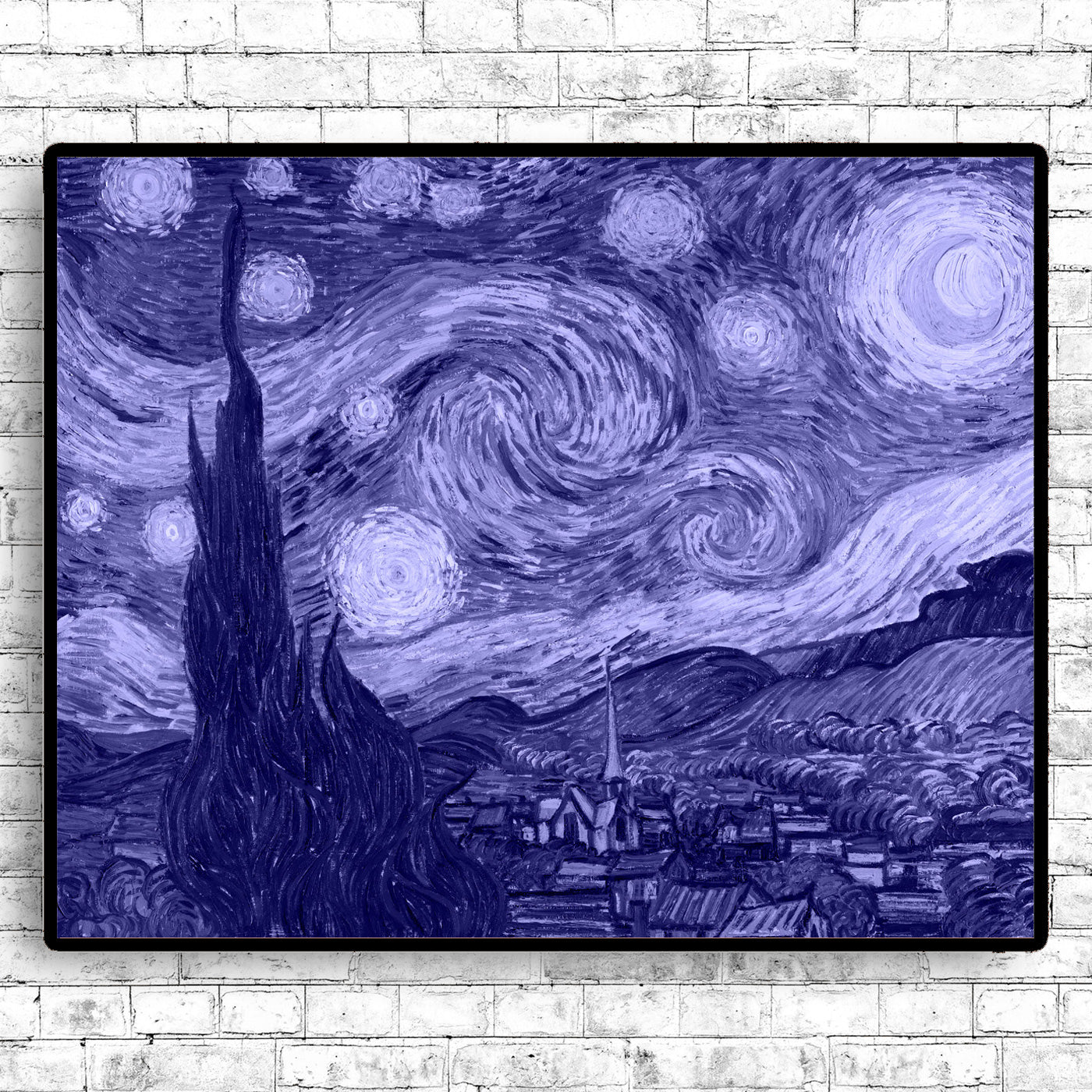 ZZ-The Starry Night (1889) by Vincent Van Gogh - Through Filters